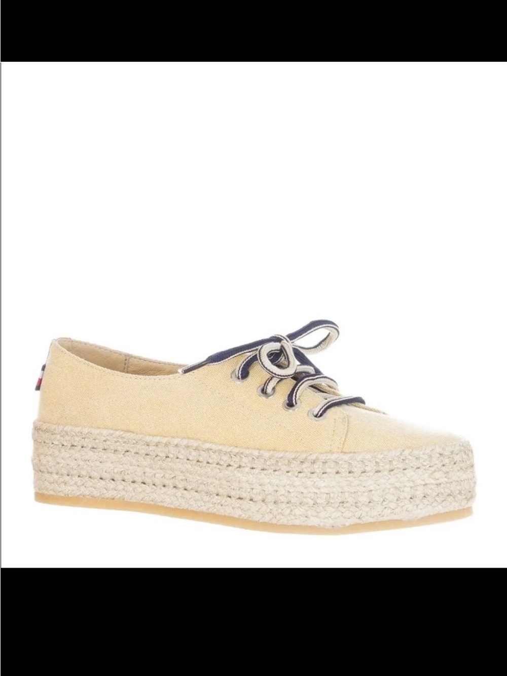PAJAR Bora Platform Espadrille Sneaker In Beige